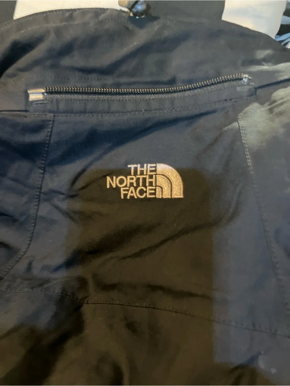The North Face , Hyvent 3 in 1 , textile all purpose jacket, black & gray ,XL/Tg